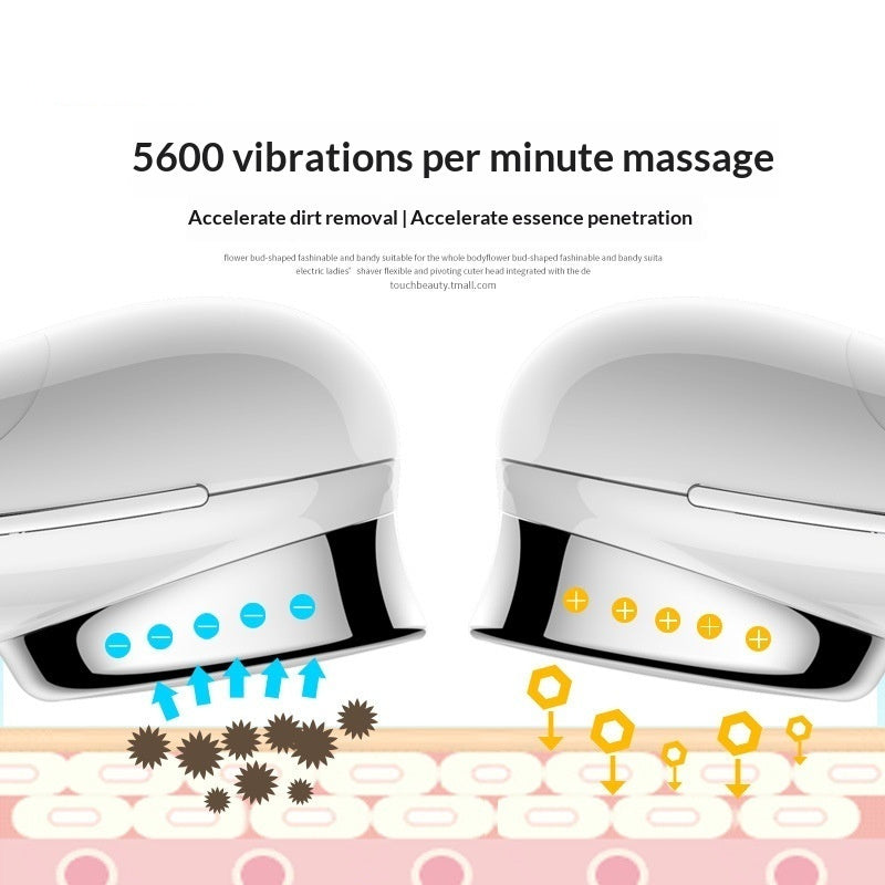 Ansiktsapparat med sonisk vibration