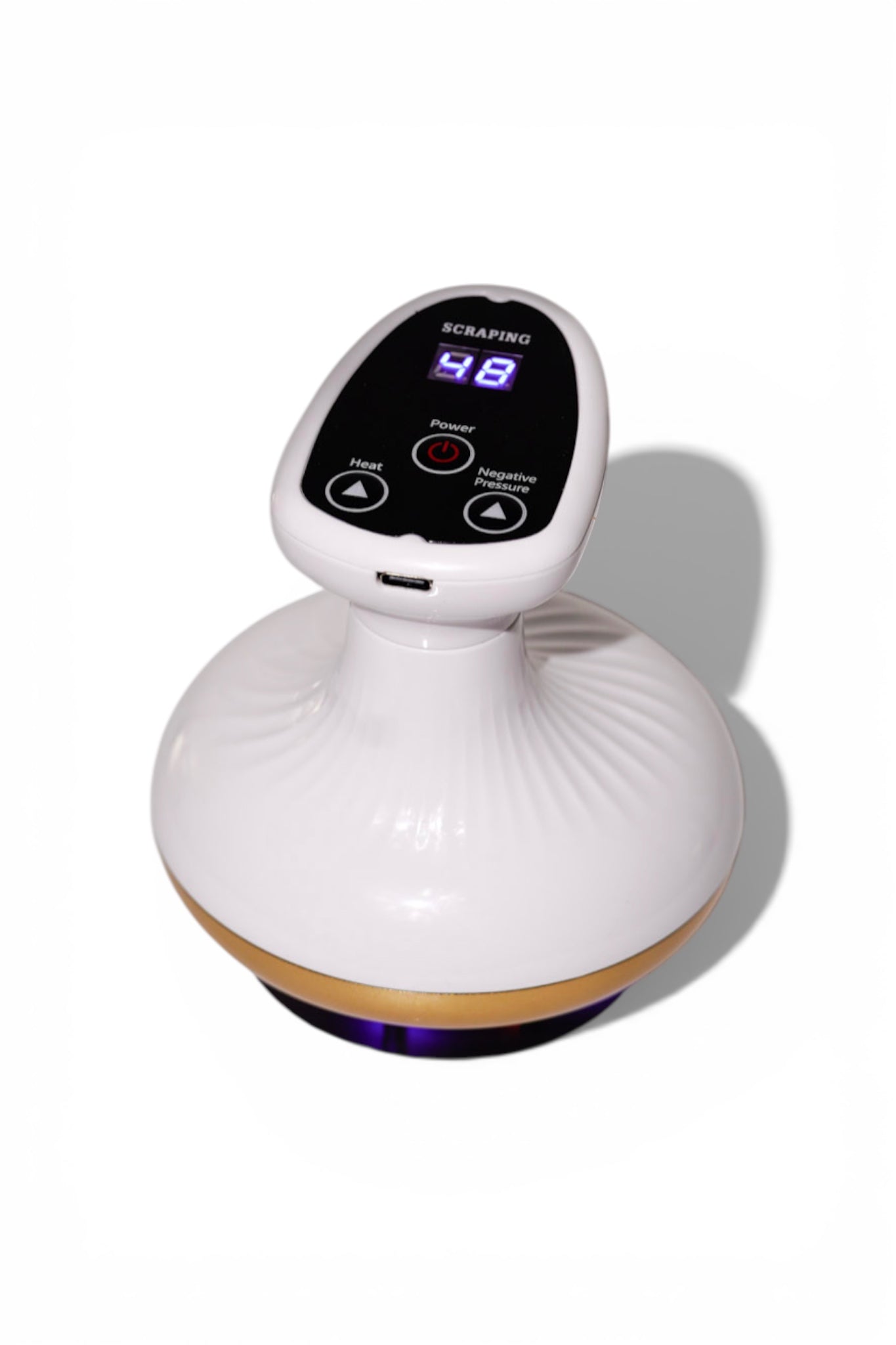 Elektrisk kroppsmassage med sug och värme