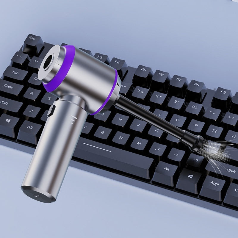 Sladdlös handdammsugare med blås- och sugfunktion