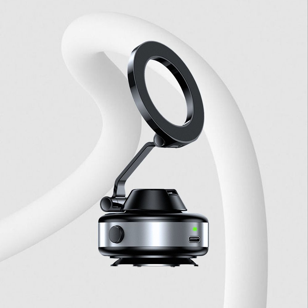 Magnetiskt mobilfäste med sugkopp