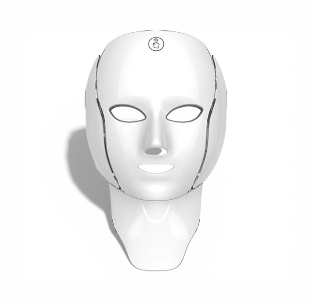 LED-ansiktsmask med flera ljuslägen