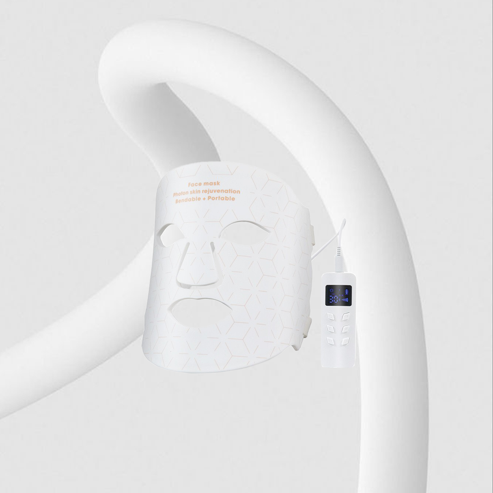 LED-ansiktsmask med flera ljuslägen