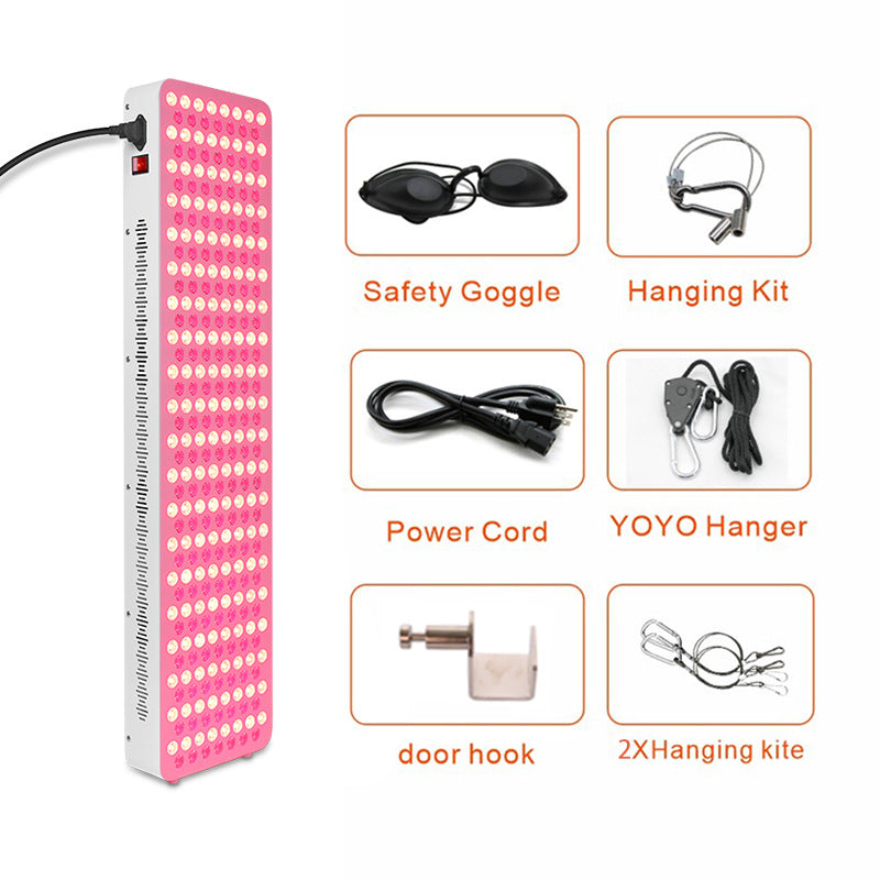 Pulserande infraröd LED-lampa