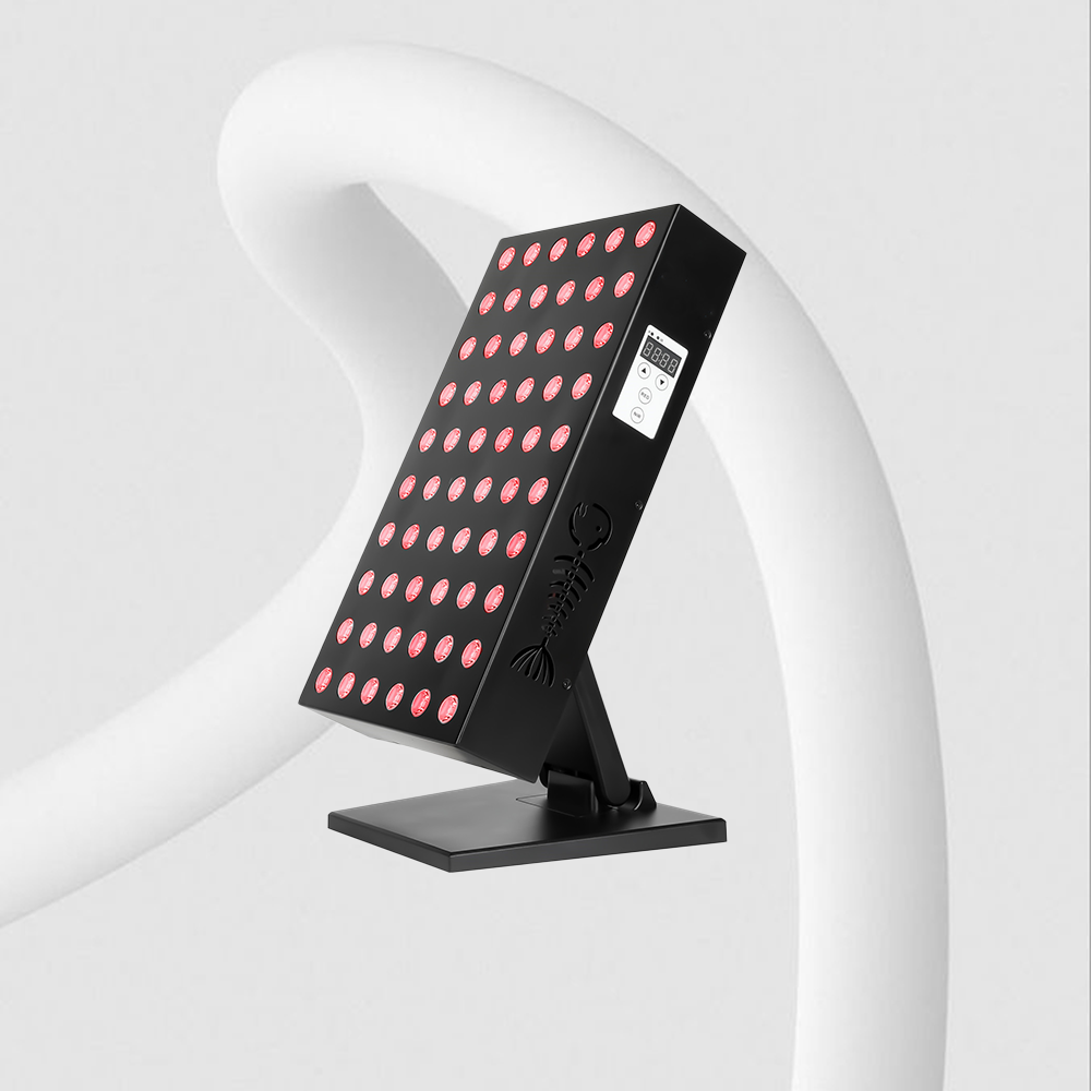 LED-ljuspanel med rött och nära-infrarött ljus